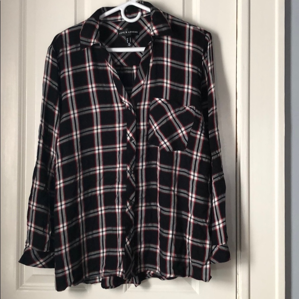 Love & Legend Button Up Blouse